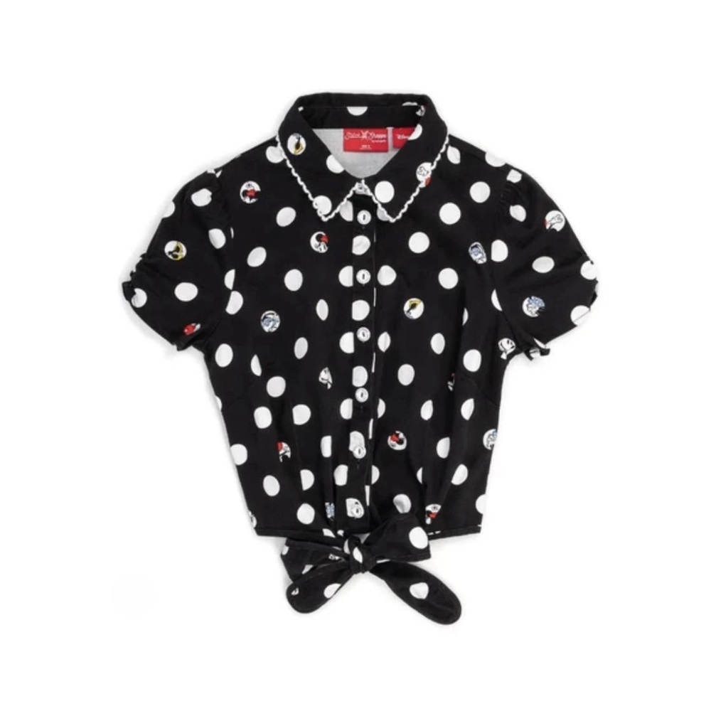 Stitch Shoppe By Loungefly Mickey & Minnie Dot Nadia‎ Top